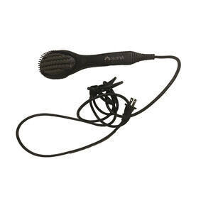 SUTRA Beauty Ionic Heat Hair Black Brush - Silicone Tips, Ion Technology